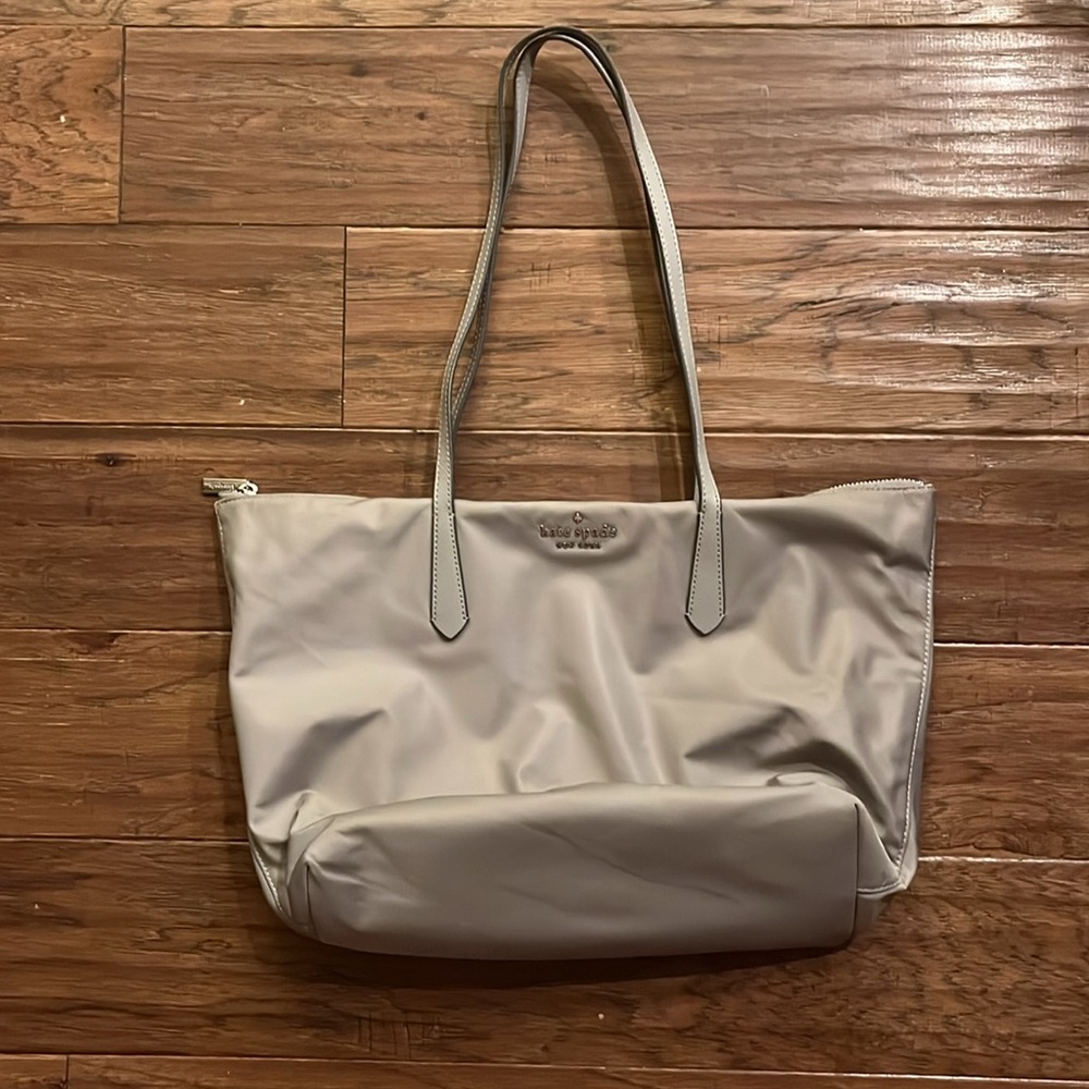 Kate Spade Gray Tote Bag